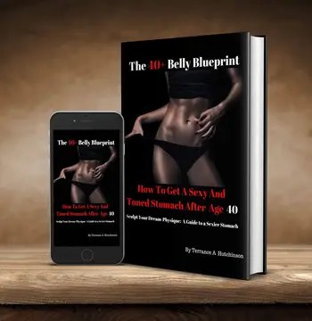 Cover of The 40+ Belly Blueprint by Terrance A. Hutchinson