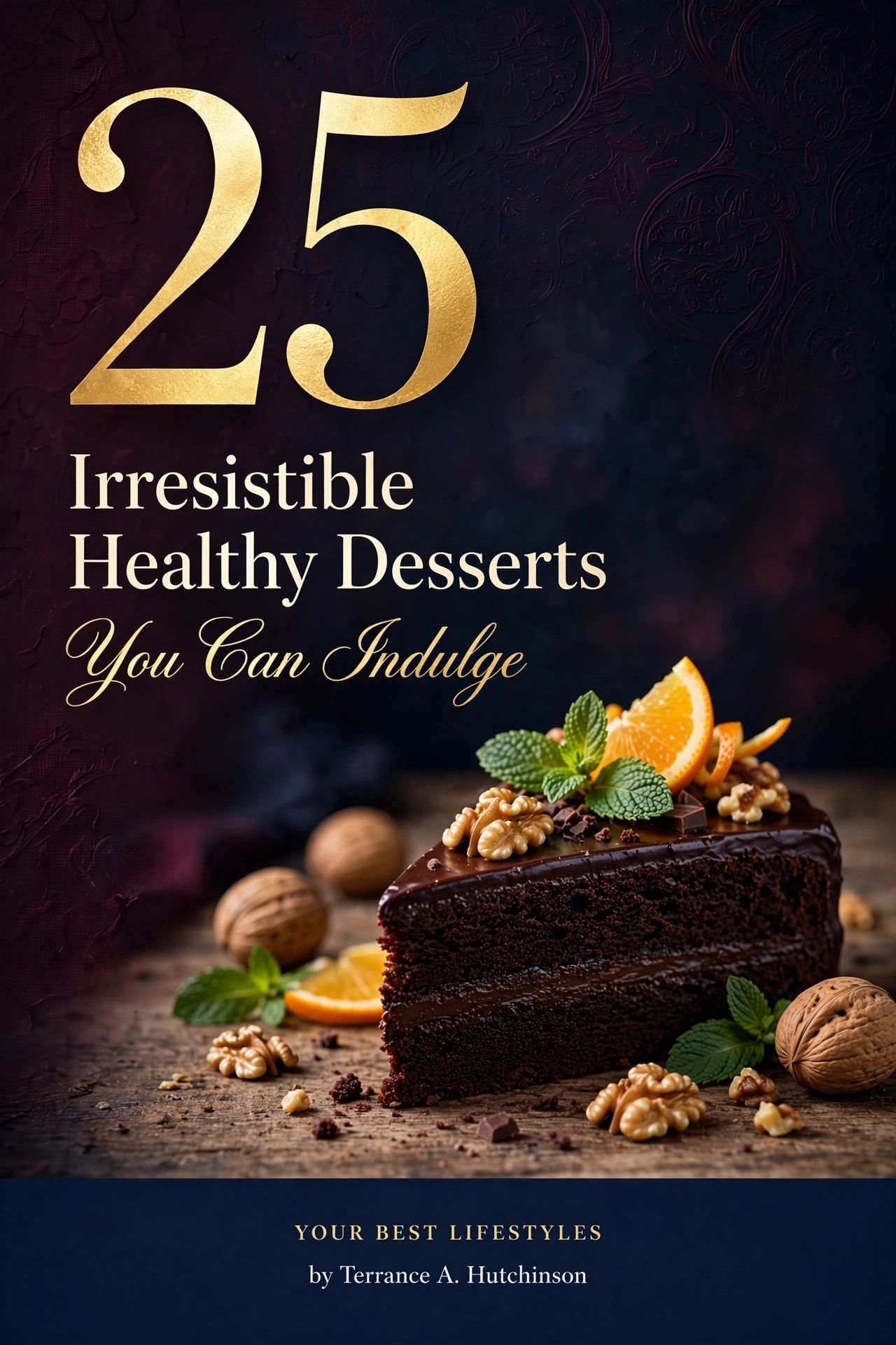 Premium cover of 25 Irresistible Healthy Desserts